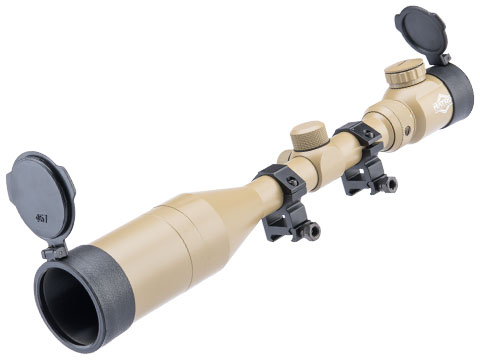 Matrix 3-9x50 Illuminated Reticle Sniper Scope (Color: Tan)