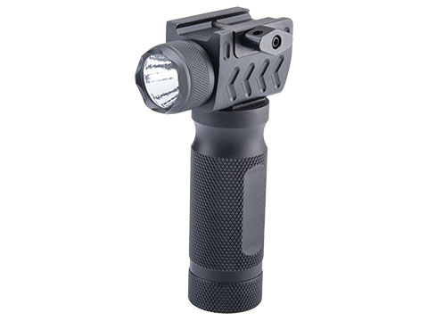 Matrix CNC Aluminum CREE Q5 Tactical Flashlight Vertical Grip