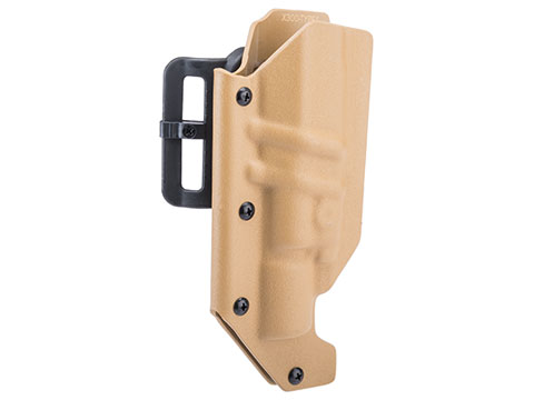 Matrix Lightweight Kydex Tactical Holster (Model: Cross Compatible Type-1 w/ X300 / Tan)