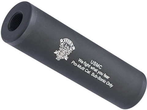 Matrix Airsoft Mock Silencer / Barrel Extension (Model: USMC / 110mm)