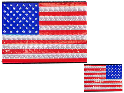 Matrix Reflective US Flag Patch (Color: Full Color / Reverse)