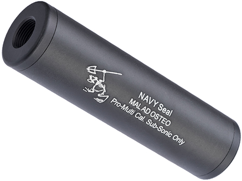 Matrix Airsoft Mock Silencer / Barrel Extension (Model: Navy Frog / 110mm)