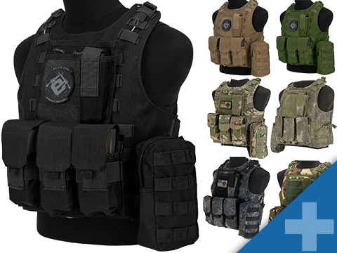 Avengers Military Style MOD-II Quick Release Body Armor Vest (Color: LCP)