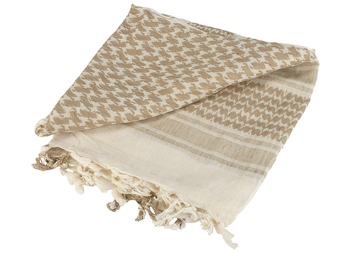 Matrix Woven Coalition Desert Shemagh / Scarves (Color: Tan - Coyote Brown)