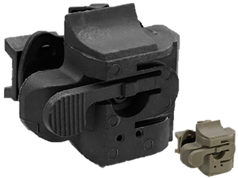 Matrix Light Mount for Airsoft Bump Helmets Series (Color: Black)