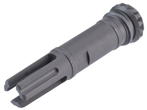 Matrix Mk18 SCAR-H Type Steel Flash Hider - 14mm Negative