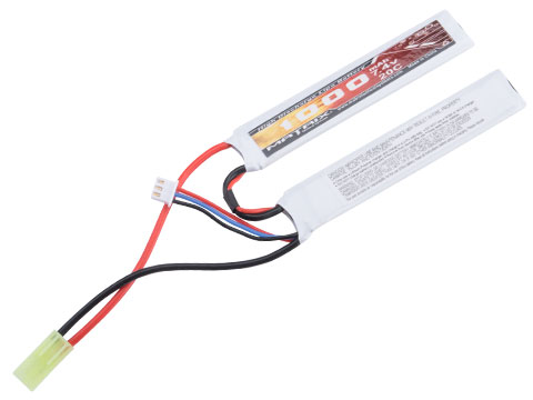 Matrix High Performance 7.4V Butterfly Type Airsoft LiPo Battery (Configuration: 1000mAh / 20C / Small Tamiya)