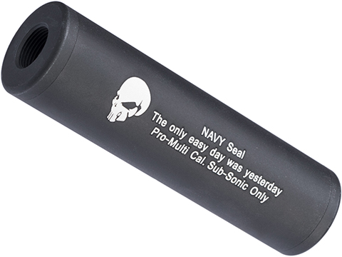 Matrix Airsoft Mock Silencer / Barrel Extension (Model: Navy SEAL / 110mm)