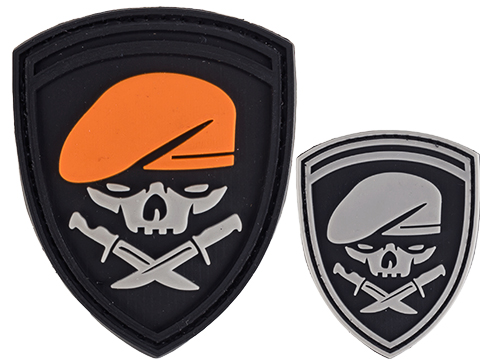Matrix Menace of Horror PVC Tactical Hook and Loop Patch (Color: Orange)
