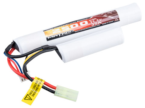 Matrix High Performance 11.1V Butterfly Type Airsoft Li-Ion Battery (Model: 2500mAh - 35C / Small Tamiya)