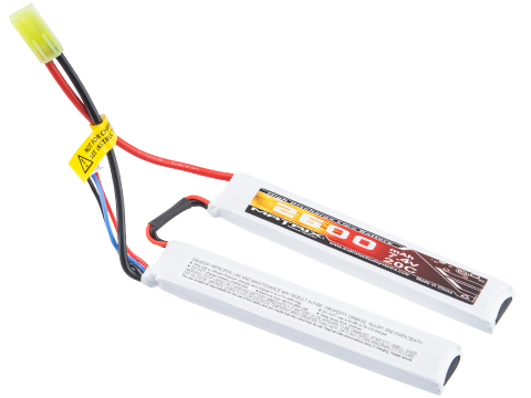 RWA Airsoft Lipo Battery 7.4V 1200mAh (20C, Small Tamiya)