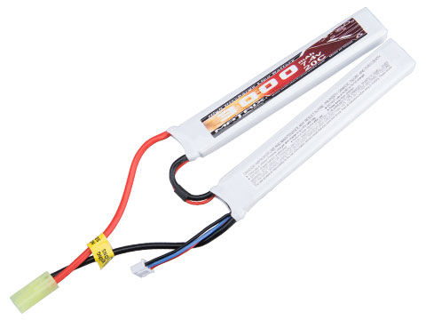 Matrix High Performance 7.4V Butterfly Type Airsoft LiPo Battery (Configuration: 3000mAh / 20C / Small Tamiya)