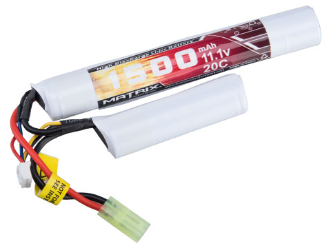 Matrix High Performance 11.1V Butterfly Type Airsoft Li-Ion Battery (Model: 1500mAh - 20C / Small Tamiya)