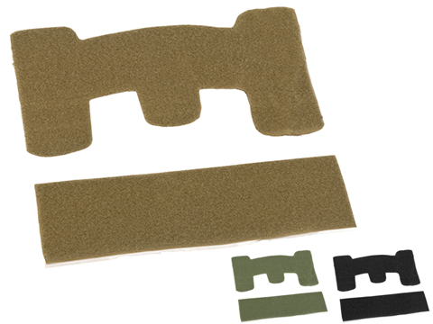 Matrix Loop Adhesive Strips for Tactical Helmets (Color: Black)