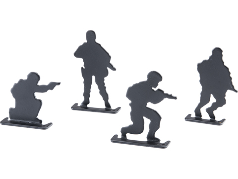 Matrix Metal Soldier Silhouette Airsoft Training Target Set