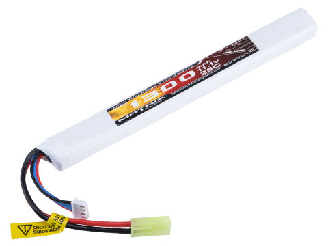 Matrix High Performance 11.1V Stick Type Airsoft LiPo Battery (Model: 1300mAh - 25C / Small Tamiya)