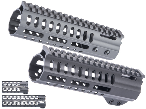 Matrix x Golden Eagle Low Profile Vented Free Float M-LOK Rail for M4/M16 Airsoft AEG Rifles 