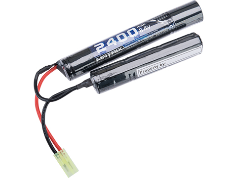 Batterie Airsoft Gun NIMH 8,4v-1200 mAH Format Nunchuck, 7 éléments