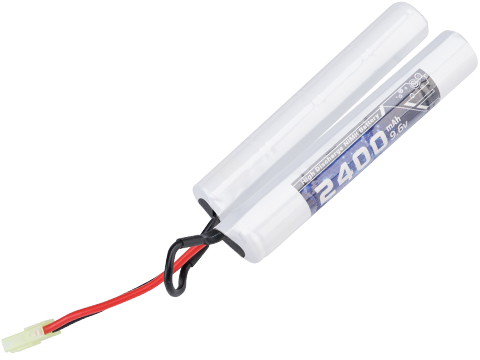Matrix High Output Nunchuck Type Airsoft NiMH Battery (Configuration: 9.6V / 2400mAh / Small Tamiya)