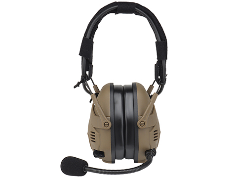 Matrix Noise Reduction Tactical Bluetooth Headset	(Color: Tan)