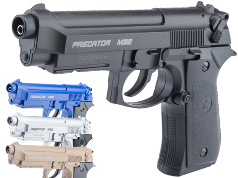 Matrix Predator M9 4.5mm Non-Blowback CO2 Air Pistol (Color: Black)