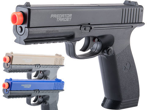 Matrix Predator Target CO2 Powered High Efficiency Airsoft Gas Pistol (Color: Black / Gun Only)