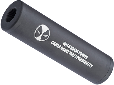 Matrix Airsoft Mock Silencer / Barrel Extension (Model: Great Irresponsibility / 110mm)