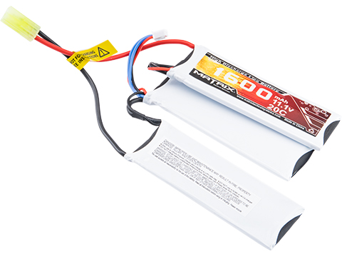 Matrix High Performance 11.1V Tri-Cell Type Airsoft LiPo Battery (Configuration: 1600mAh / 20C / Small Tamiya)