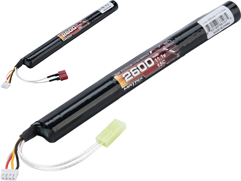 Matrix High Performance 11.1V Stick Type Airsoft Li-Ion Battery (Configuration: 1350mAh / 15C / Small Tamiya)