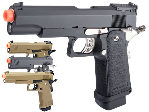 Matrix Hi-Capa Gas Blowback Airsoft Pistols (Type: 5.1 / Tan)
