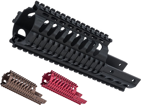 Matrix Tactical CNC Rail Handguard for KRISS Vector AEG and Gas Blowback Airsoft Rifles (Color: Black / 9)