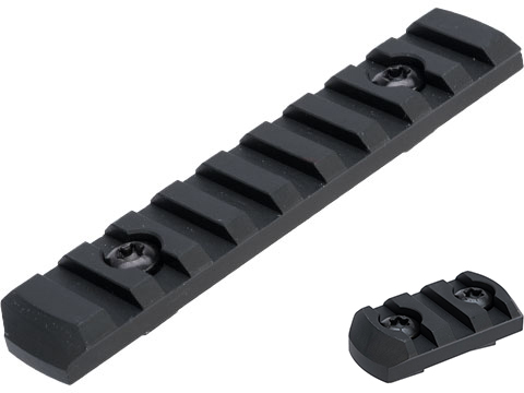 Matrix Aluminum Modular Rail Sections for M-LOK Handguards (Color: Black / 3 Slot)