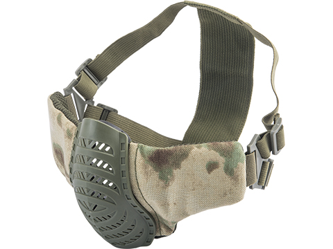 Matrix Low Profile Tactical Padded Lower Half Face Mask (Color: ATACS FG)