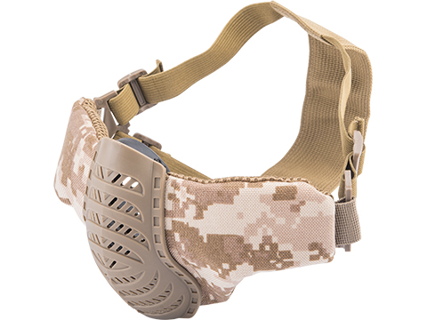 Matrix Low Profile Tactical Padded Lower Half Face Mask (Color: AOR1)