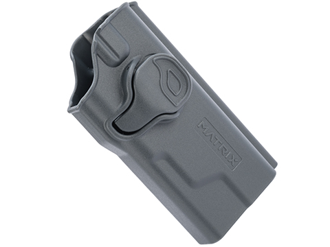 EMG Matrix Hardshell Adjustable Holster for Hudson H9 Series Pistols (Color: Grey / No Attachment)