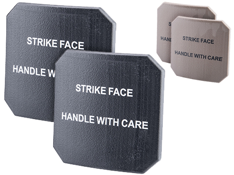 Matrix Replica 6X6 Side SAPI Dummy Ballistic Plates (Color: Black)