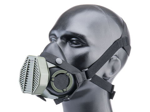 Matrix Special Tactical Respirator Mask (Color: Ranger Green / Standard)