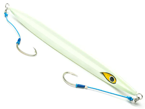 Mustad Rip Roller Slow Fall Fishing Jig (Color: Glow / 300g)