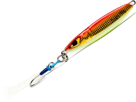 Mustad Zippy Jig Long Distance Casting Fishing Lure (Color: Orange Gold / 80g)