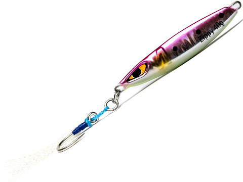 Mustad Zippy Jig Long Distance Casting Fishing Lure (Color: Pink Sardine / 80g)