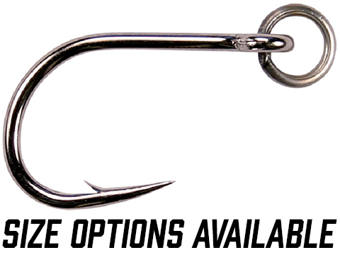 Mustad Ringed 3X Strong Live Bait Hook - Black Nickel 