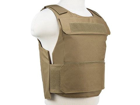 VISM / NcStar Discreet Plate Carrier Vest (Color: Tan / Medium - 2X-Large)