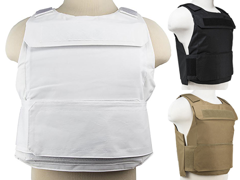 VISM / NcStar Discreet Plate Carrier Vest (Color: White / Medium)