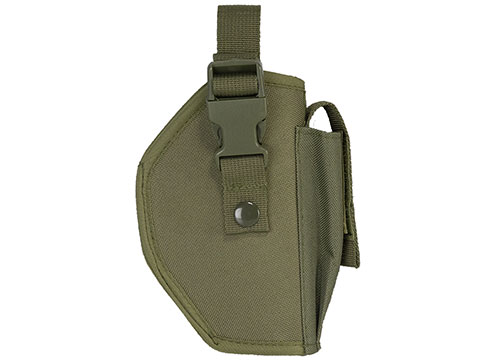 NcSTAR Belt Mounted Fabric Pistol Holster & Mag Pouch (Color: Green ...