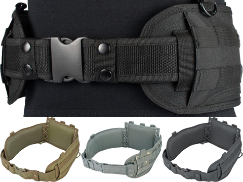 NcSTAR Battle Belt w/ Integrated Pistol Belt Set (Color: Black)