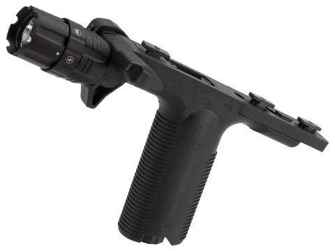 VISM By NcStar VGF Vertical Grip with Integrated Strobe Flashlight (Mount: M-LOK)