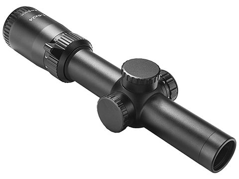 NcSTAR Shooter Series Low Power Variable 1-6x24 Red / Green Illuminated Rifle Scope (Model: Scope Only / Black)