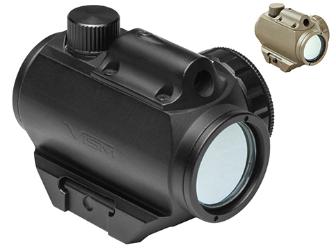 VISM by NcStar Micro Green Dot Sight w/ Integrated Laser Unit 