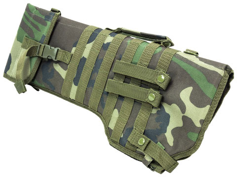 NcSTAR MOLLE Tactical Rifle / Shotgun Scabbard (Color: Woodland)