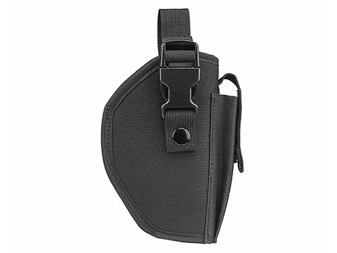 NcSTAR Belt Mounted Fabric Pistol Holster & Mag Pouch (Color: Black)